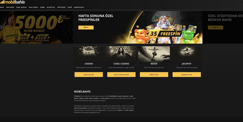 mobilbahis main page
